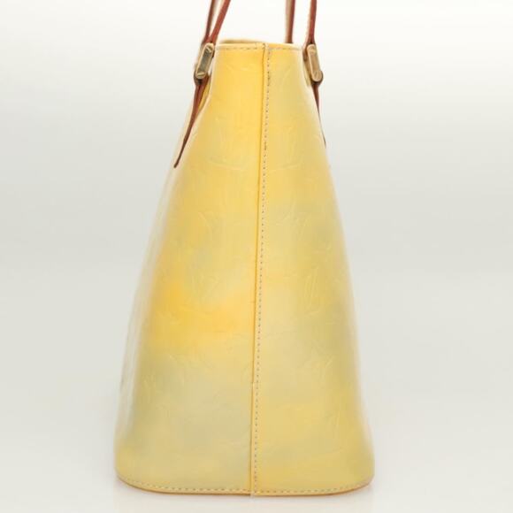 LOUIS VUITTON Monogram Vernis Houston Hand Bag Gris M91053 - Picture 4 of 16